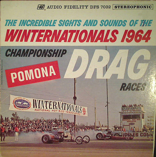 No Artist - Winternationals 1964 Championship Drag Races Pomona - Vinyl, LP, Stereo