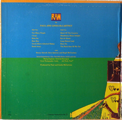 Paul & Linda McCartney - Ram - LP 2