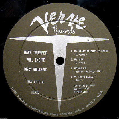 Dizzy Gillespie - Have Trumpet, Will Excite! - LP 3