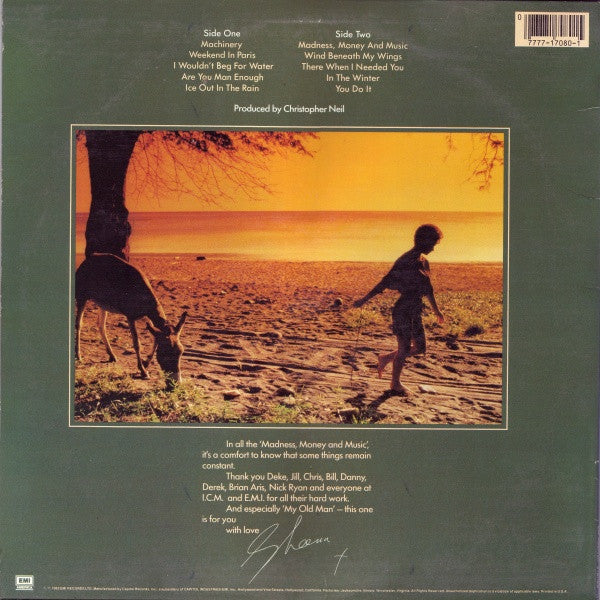 Sheena Easton - Madness, Money And Music - LP 2