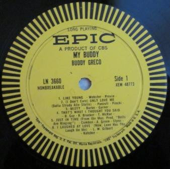 Buddy Greco - My Buddy - LP 3