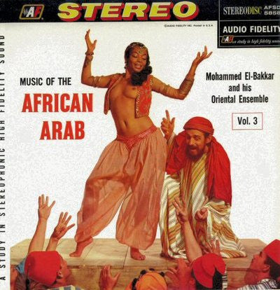 Mohammed El-Bakkar - Music of the African Arab Vol. 3 - VINTAGE vinyl record for sale