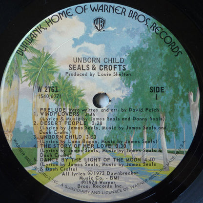 Seals & Crofts - Unborn Child - LP 4