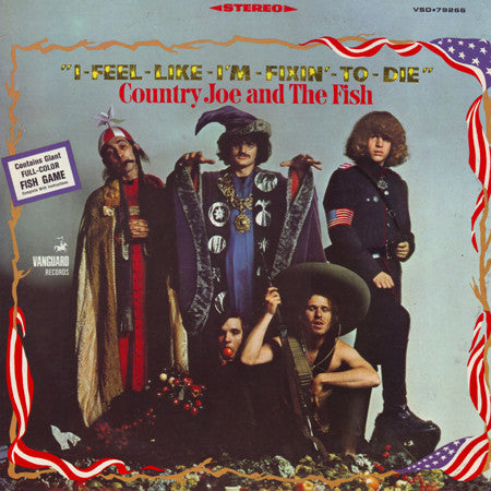Country Joe and The Fish - I Feel Like I'm Fixin' To Die - VINTAGE vinyl record for sale