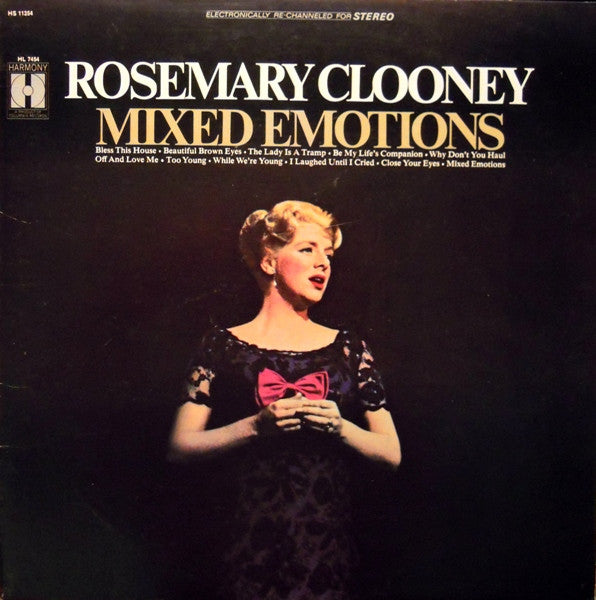 Rosemary Clooney - Mixed Emotions - LP