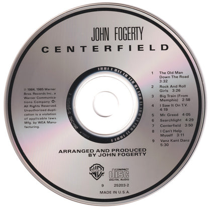 John Fogerty - Centerfield - LP 3