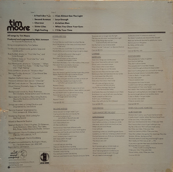Tim Moore - Tim Moore - LP 2
