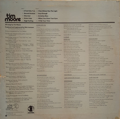 Tim Moore - Tim Moore - LP 2