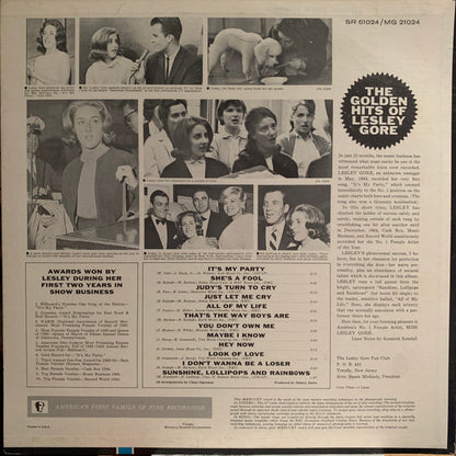 Lesley Gore - The Golden Hits Of Lesley Gore - LP 2