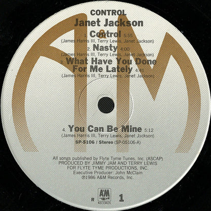 Janet Jackson - Control - LP 3