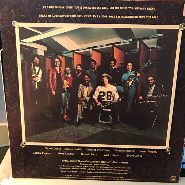 Tower Of Power - We Came To Play - LP 2