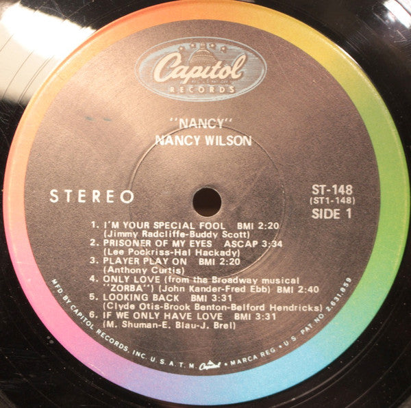Nancy Wilson - Nancy - LP 3
