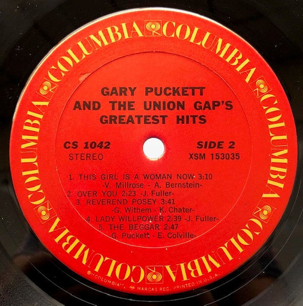 Gary Puckett & The Union Gap - Greatest Hits - LP 4