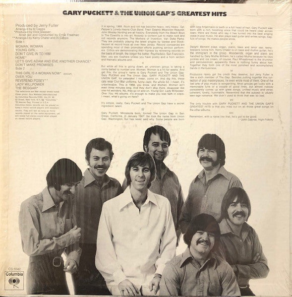 Gary Puckett & The Union Gap - Greatest Hits - LP 2