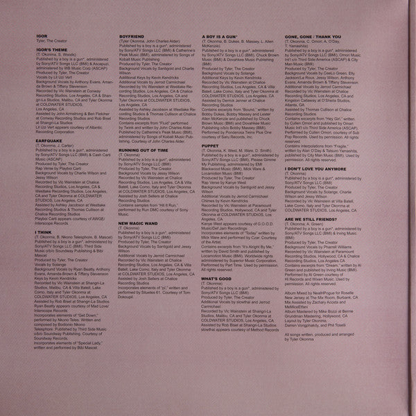 Tyler, The Creator - Igor - LP 2