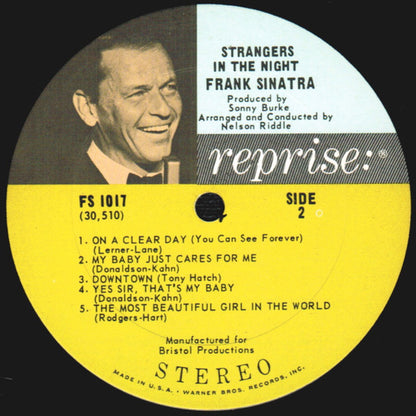Frank Sinatra - Strangers In The Night - LP 4