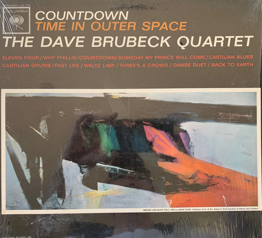 The Dave Brubeck Quartet - Countdown: Time In Outer Space - VINTAGE vinyl record for sale