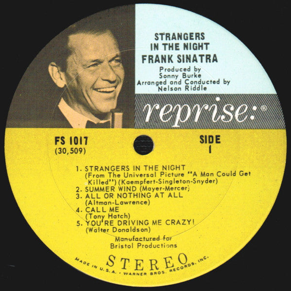 Frank Sinatra - Strangers In The Night - LP 3