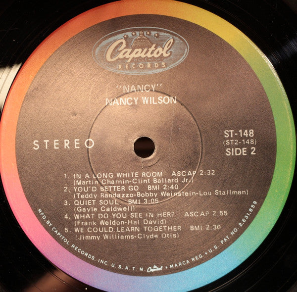 Nancy Wilson - Nancy - LP 4