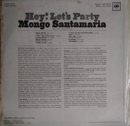 Mongo Santamaria - Hey! Let's Party - LP 2