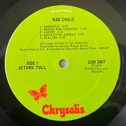 Jethro Tull - War Child - LP 3
