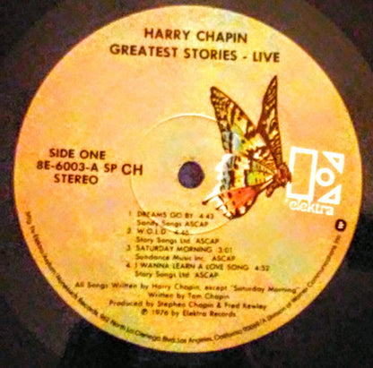 Harry Chapin - Greatest Stories - Live - LP 4