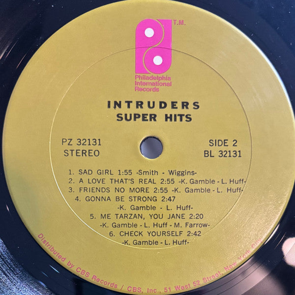 Intruders - Super Hits - LP 4