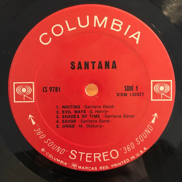 Santana - Santana - LP 3