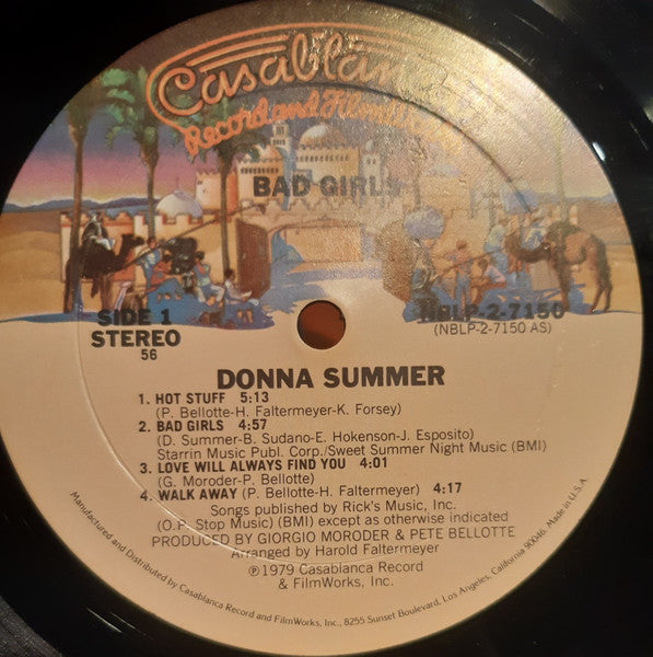 Donna Summer - Bad Girls - LP 3