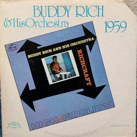 Buddy Rich And His Orchestra - Richcraft - Vinyl, LP, Album, Reissue, Mono