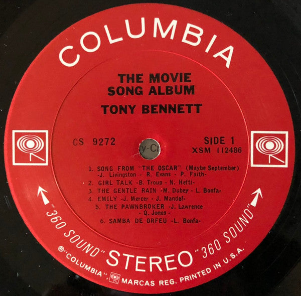 Tony Bennett - The Movie Song Album - Vinyl, LP, Album, Stereo 3