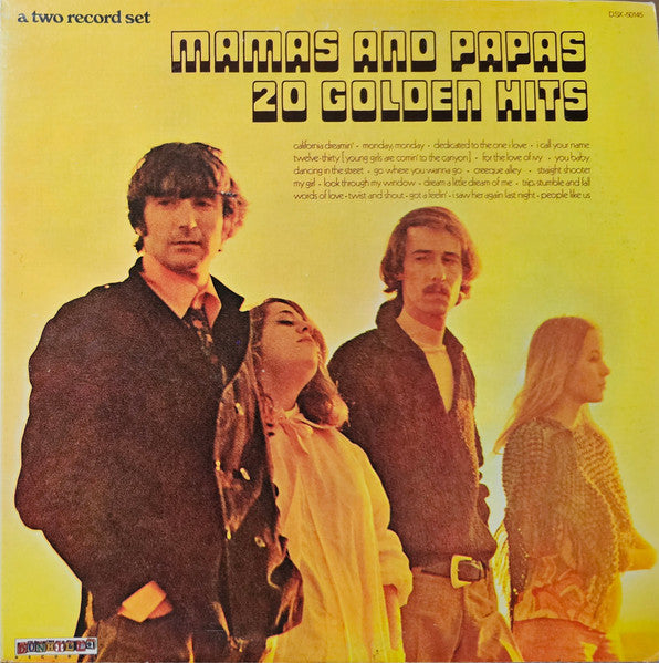 The Mamas & The Papas - 20 Golden Hits - LP