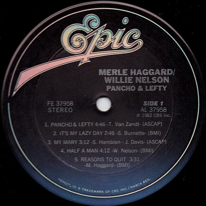 Merle Haggard / Willie Nelson - Poncho & Lefty - LP 3