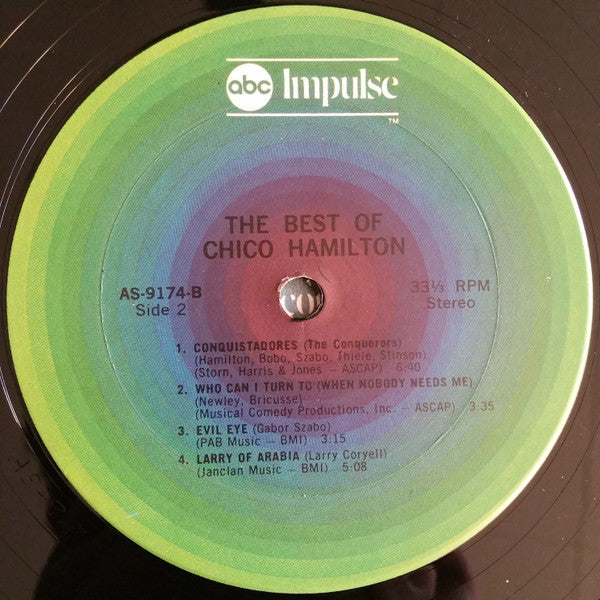 Chico Hamilton - The Best Of Chico Hamilton - LP 4