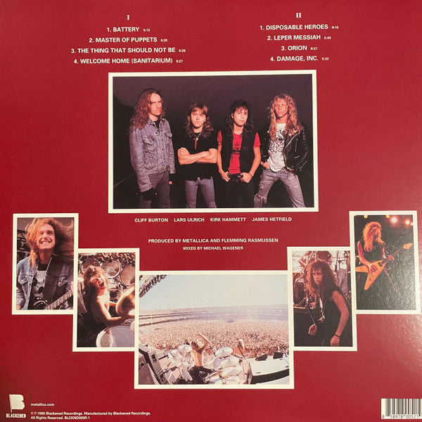Metallica - Master Of Puppets - LP 2