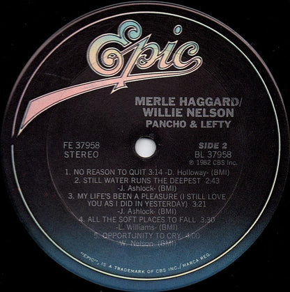 Merle Haggard / Willie Nelson - Poncho & Lefty - LP 4