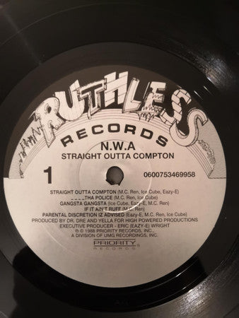 N.W.A. - Straight Outta Compton - LP 4