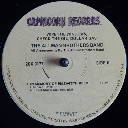 The Allman Brothers Band - Wipe The Windows, Check The Oil, Dollar Gas - Vinyl, LP, Album 6