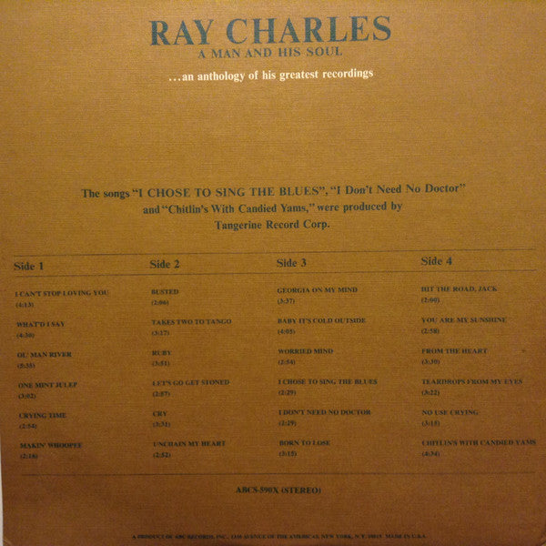 Ray Charles - A Man And His Soul - LP 2