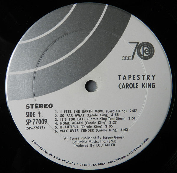Carole King - Tapestry - LP 3