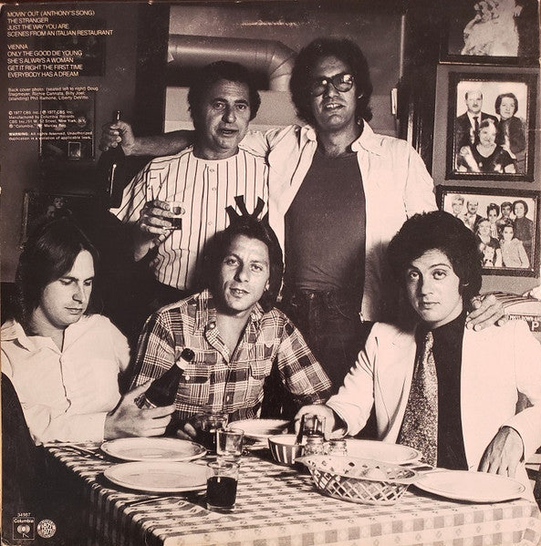 Billy Joel - The Stranger - LP 2