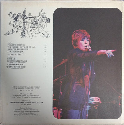 Ten Wheel Drive With Genya Ravan - Peculiar Friends - LP 2
