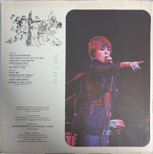 Ten Wheel Drive With Genya Ravan - Peculiar Friends - LP 2