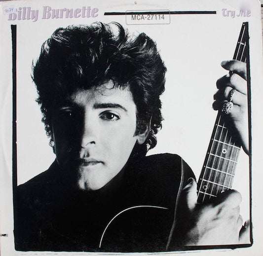 Billy Burnette - Try Me - VINTAGE vinyl record for sale