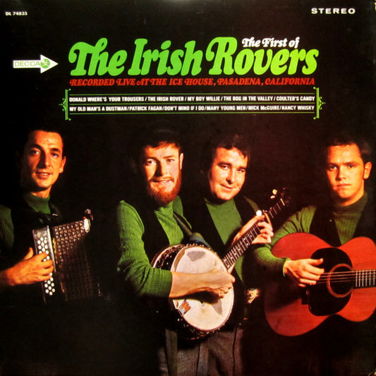 The Irish Rovers - The First OF The Irish Rovers - VINTAGE vinyl record for sale