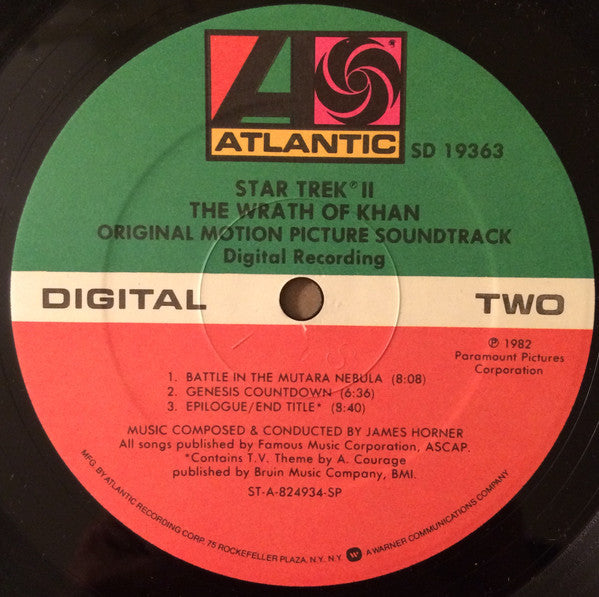 James Horner - Star Trek II: The Wrath Of Khan (Original Motion Picture Soundtrack) - LP 4