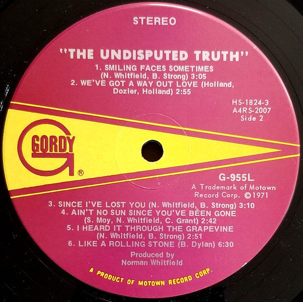 The Undisputed Truth - The Undisputed Truth - LP 4