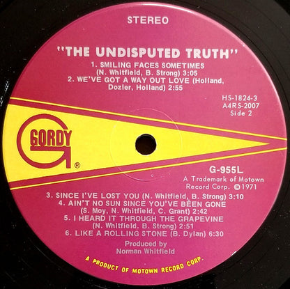 The Undisputed Truth - The Undisputed Truth - LP 4