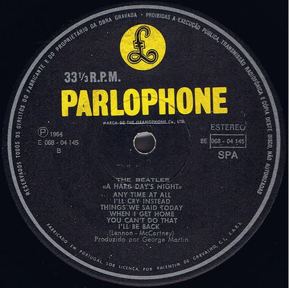 The Beatles - A Hard Day's Night - LP 4