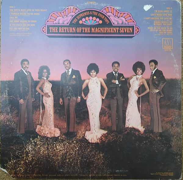 The Supremes & The Four Tops - The Return Of The Magnificent Seven - LP 2